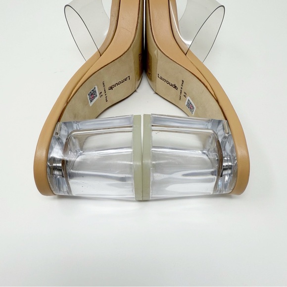 New Larroude Jenn Lucite Sandal Sz US 8.5 - Picture 10 of 15